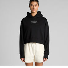 Load image into Gallery viewer, Signature Crop Hoodie Womens

